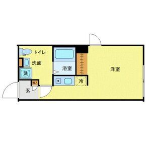 ワンルーム 間取り図