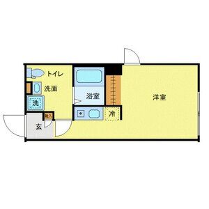 ワンルーム 間取り図