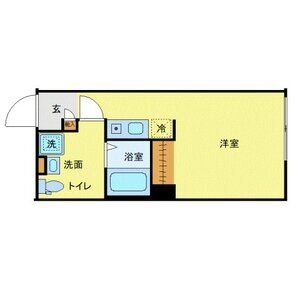ワンルーム 間取り図