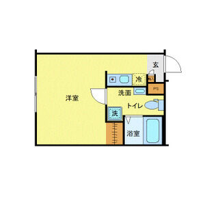 ワンルーム 間取り図