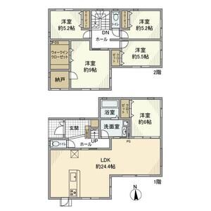 5LDK 間取り図