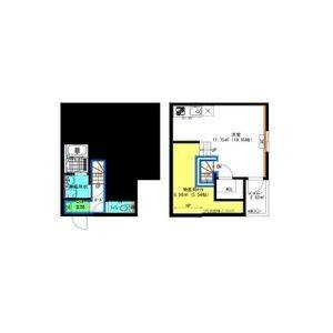 ワンルーム 間取り図
