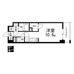 ワンルーム 間取り図