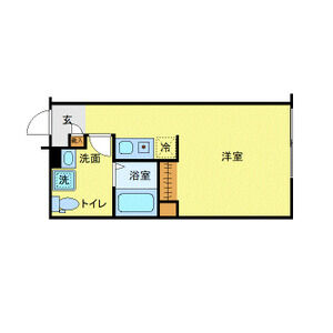 ワンルーム 間取り図
