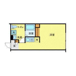 ワンルーム 間取り図