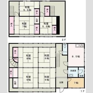 戸建て 間取り図