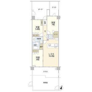 3LDK 間取り図