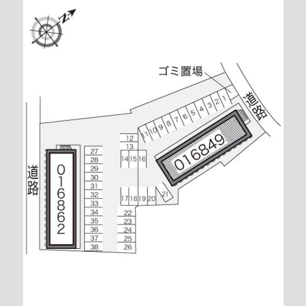 レオパレス千代崎A 室内写真1
