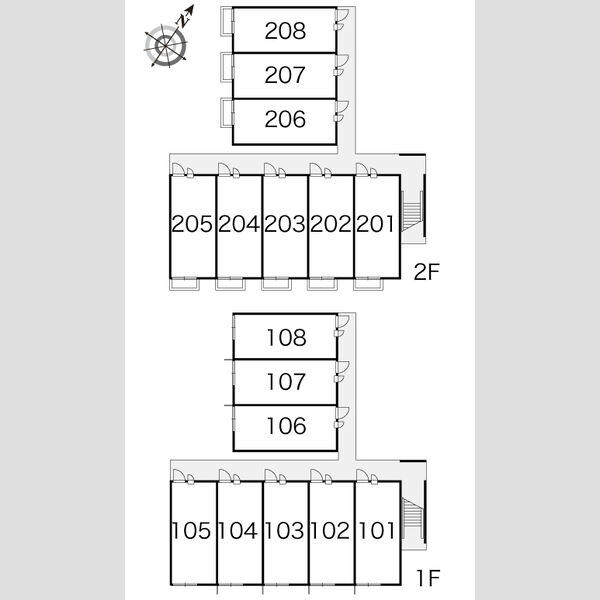 レオパレスMilk tea 室内写真2