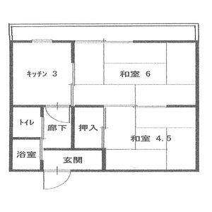 2K 間取り図