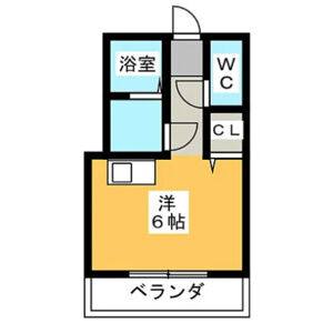 ワンルーム 間取り図