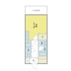 ワンルーム 間取り図