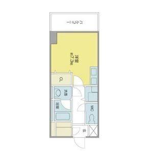 ワンルーム 間取り図