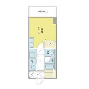 ワンルーム 間取り図