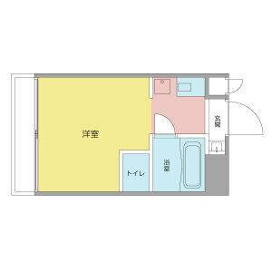 ワンルーム 間取り図