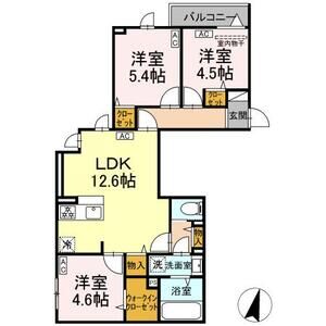 3LDK 間取り図