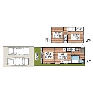 3DK 間取り図