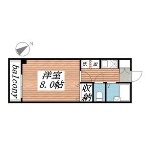ワンルーム 間取り図