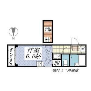 ワンルーム 間取り図