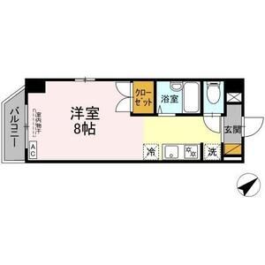 ワンルーム 間取り図