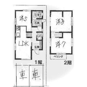 3LDK 間取り図