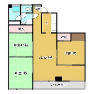 3LDK 間取り図