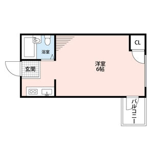 ワンルーム 間取り図