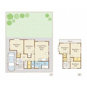 5LDK 間取り図