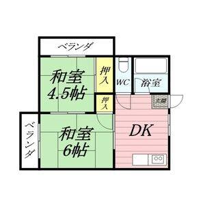 2K 間取り図