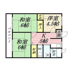 3K 間取り図