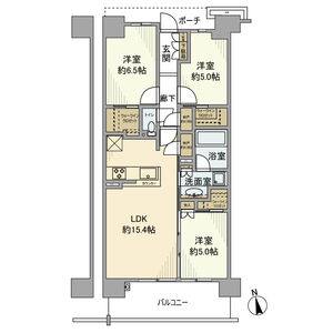 3LDK 間取り図