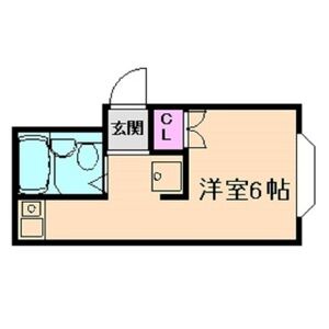 ワンルーム 間取り図