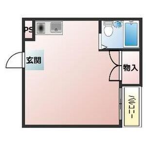 ワンルーム 間取り図