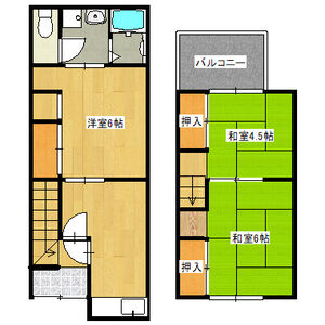 3K 間取り図