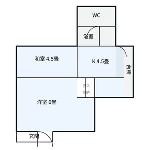 3K 間取り図