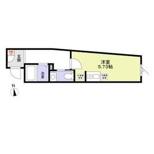 ワンルーム 間取り図