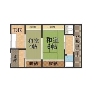 2K 間取り図
