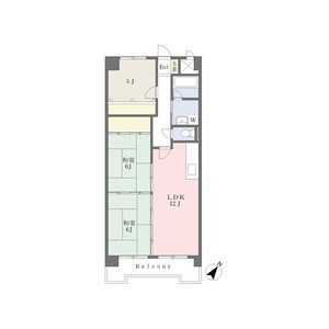 3LDK 間取り図