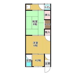 2K 間取り図