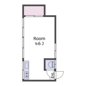 ワンルーム 間取り図