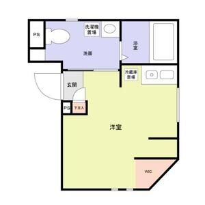 ワンルーム 間取り図