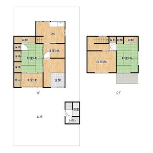 5DK 間取り図