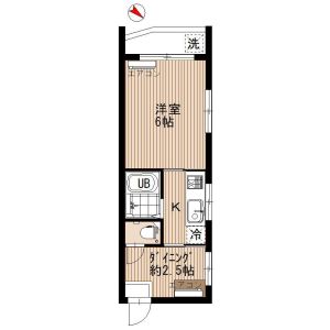 2K 間取り図