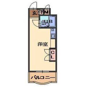 ワンルーム 間取り図