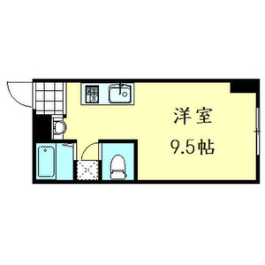 ワンルーム 間取り図