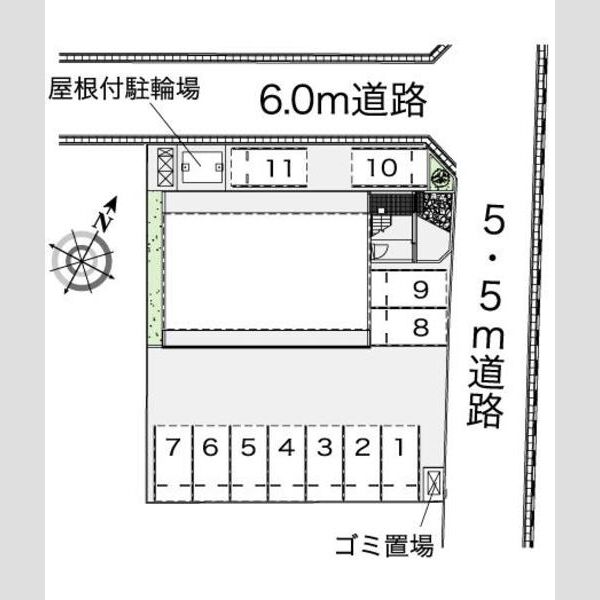 レオパレスアベニール Ⅱ 室内写真1