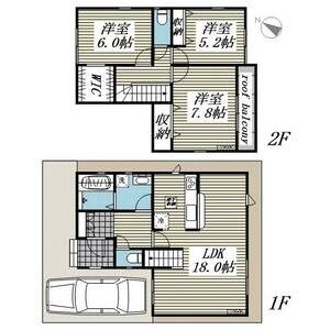3LDK 間取り図