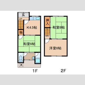 3K 間取り図