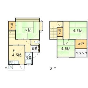 3K 間取り図