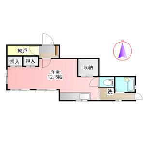 ワンルーム 間取り図